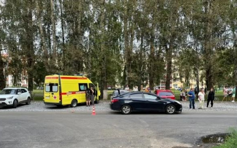 В Саранске госпитализировали 8-летнего велосипедиста сбитого в Октябрьском районе