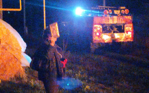 В Теньгушевском районе Мордовии на улице Центральной ночью сгорел жилой дом