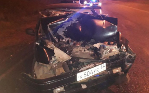 В Саранске младенец, парень и девушка пострадали в ДТП