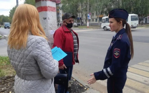 В Саранске проходила акция «Умный пешеход»