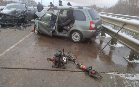 Один человек погиб в результате аварии на трассе в Мордовии