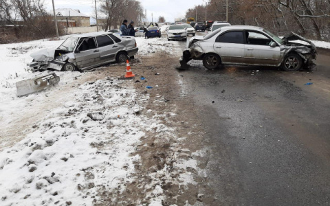 В пригороде Саранска произошло ДТП: есть пострадавшие