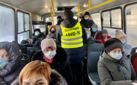 В Рузаевке водителя автобуса наказали за отсутствие маски