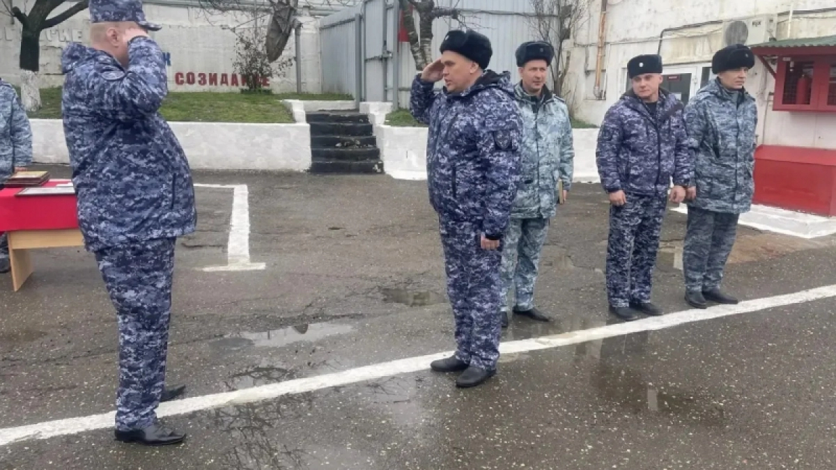 Замминистра МВД Мордовии проверил службу полицейских на границе Дагестана