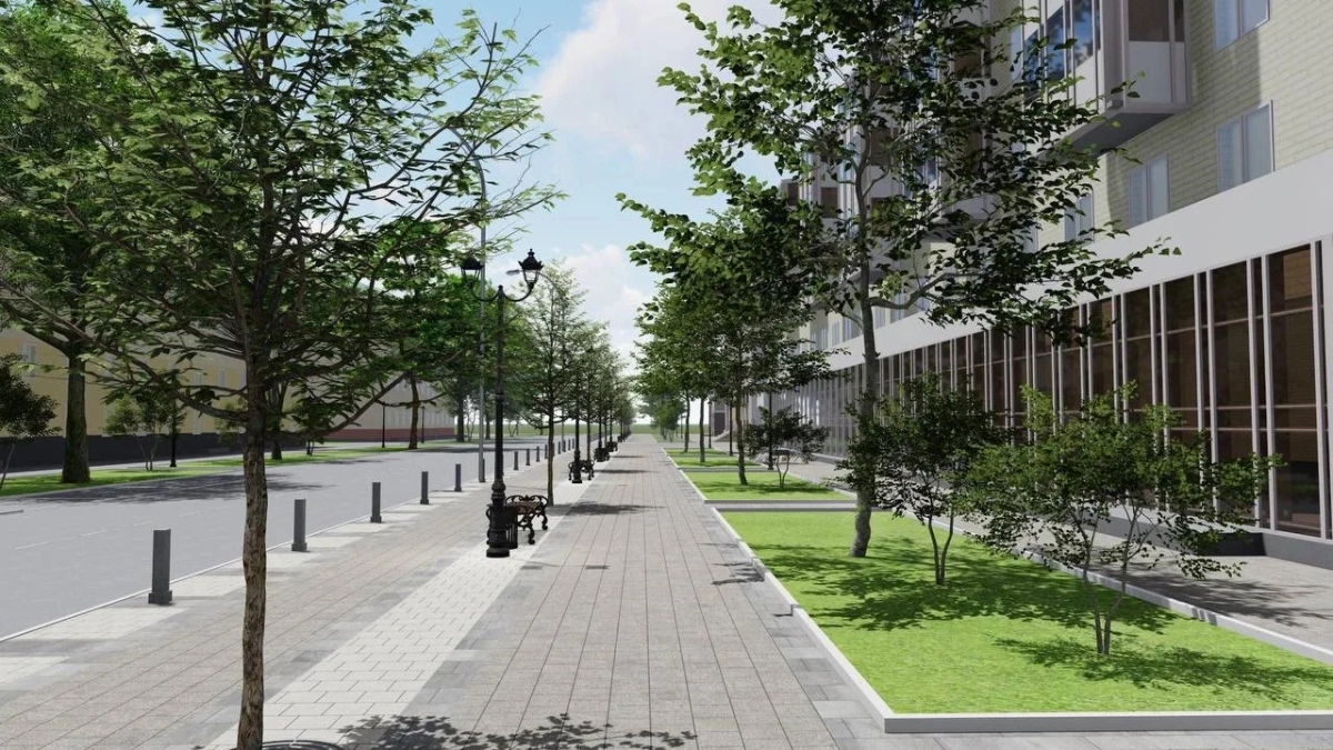 Как будет выглядеть проспект Ленина в Саранске после ремонта (фото)