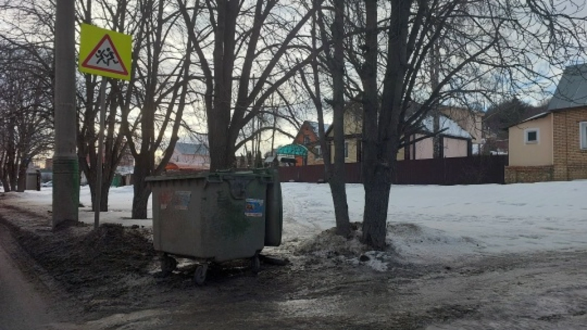 В Мордовии жители села Атемар заявили, что мусор не вывозили всю зиму