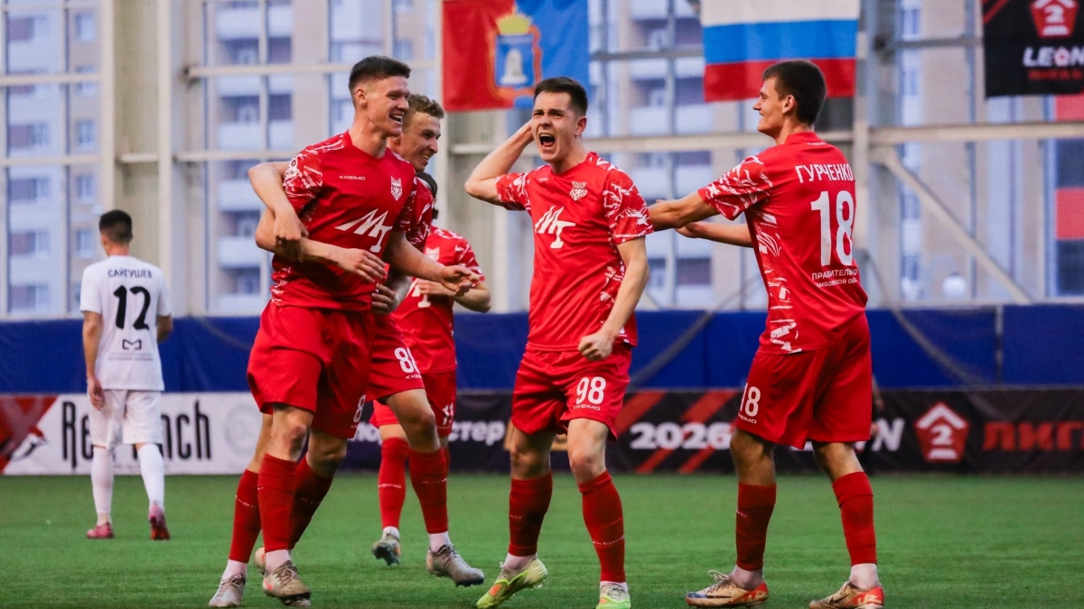 Минимальная разница в счете: ФК "Шумбрат" уступил в Тамбове местному "Спартаку" в гостях