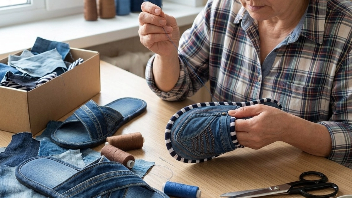 Старые джинсовые обрезки — в полезные вещи: простые способы подарить ветоши вторую жизнь