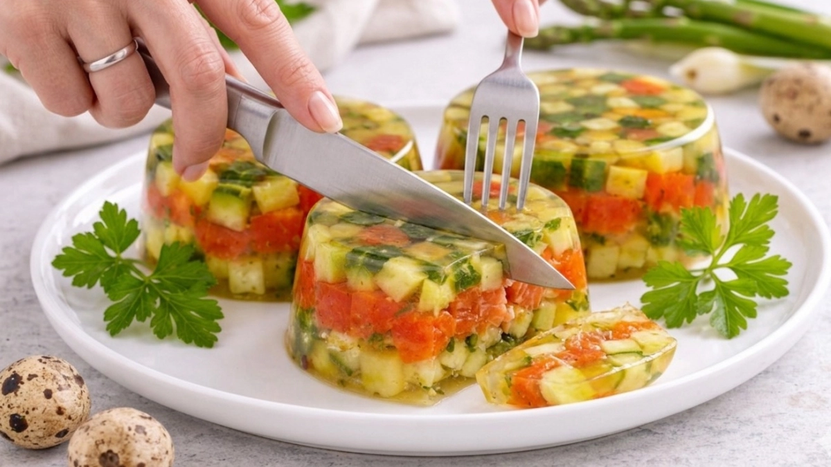 «Холодец» без мяса: из простого салата за 20 мин создаю ресторанный шедевр - гости млеют от удовольствия