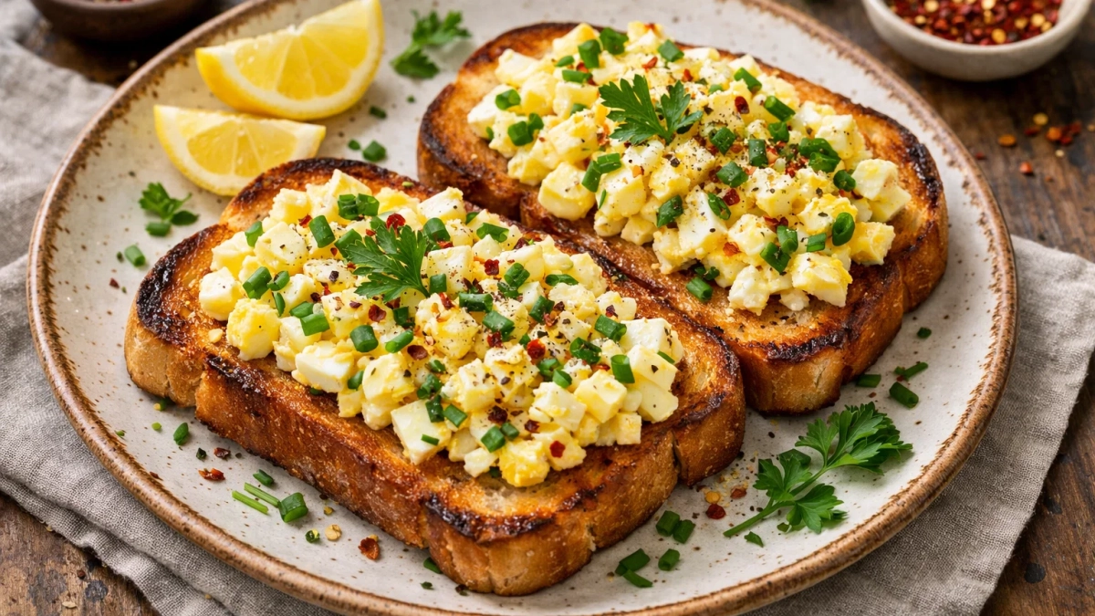 Яичница и бутерброды больше не в моде: новый хит на завтрак — тост с яйцом, беконом и пряным карри