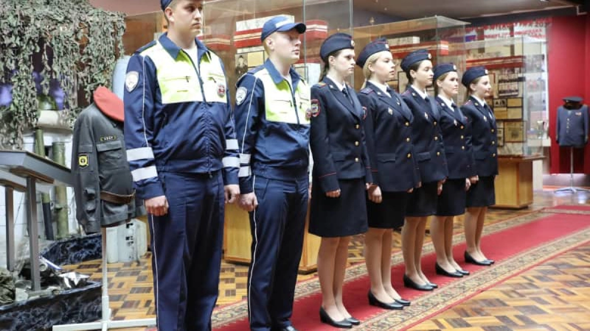 В Саранске семь сотрудников МВД приняли присягу в музее ведомства