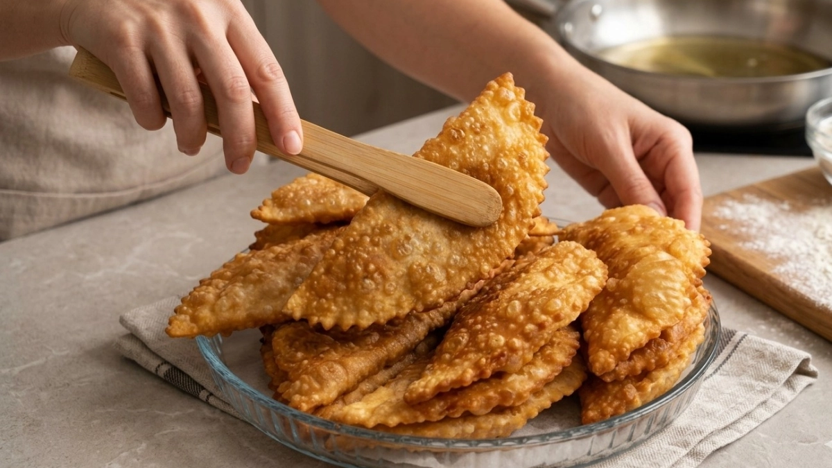 Хрустящие чебуреки по советскому ГОСТу: пузырчатое тесто и море сока — идеальный рецепт