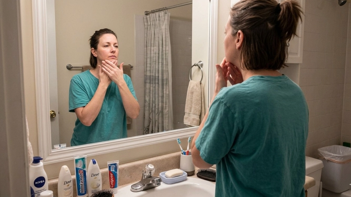 Второй подбородок "исчезнет" после 1 движения: делаю лежа 2 минуты и контур снова "молодой"