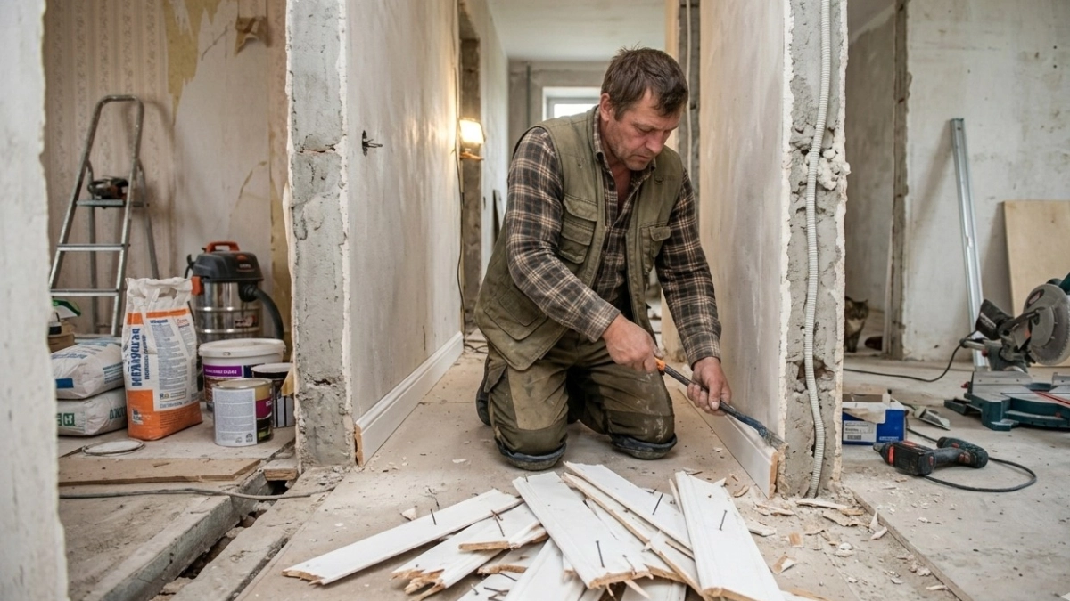 Белые плинтуса остались в прошлом: стильные хозяева в 2026 году нашли им лучшую замену — модно и практично