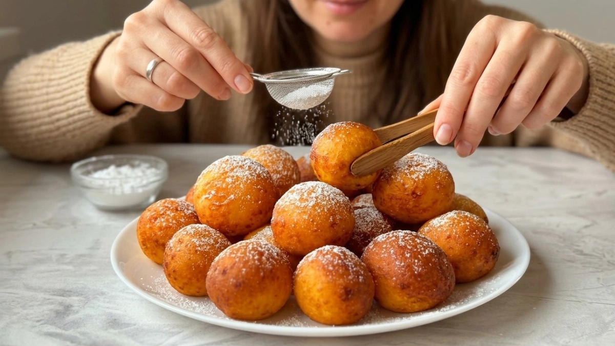 Аромат этих шариков свёл с ума мужа, детей и соседей: из 3 продуктов катаю творожные пончики - так вкусно, что ум отъешь