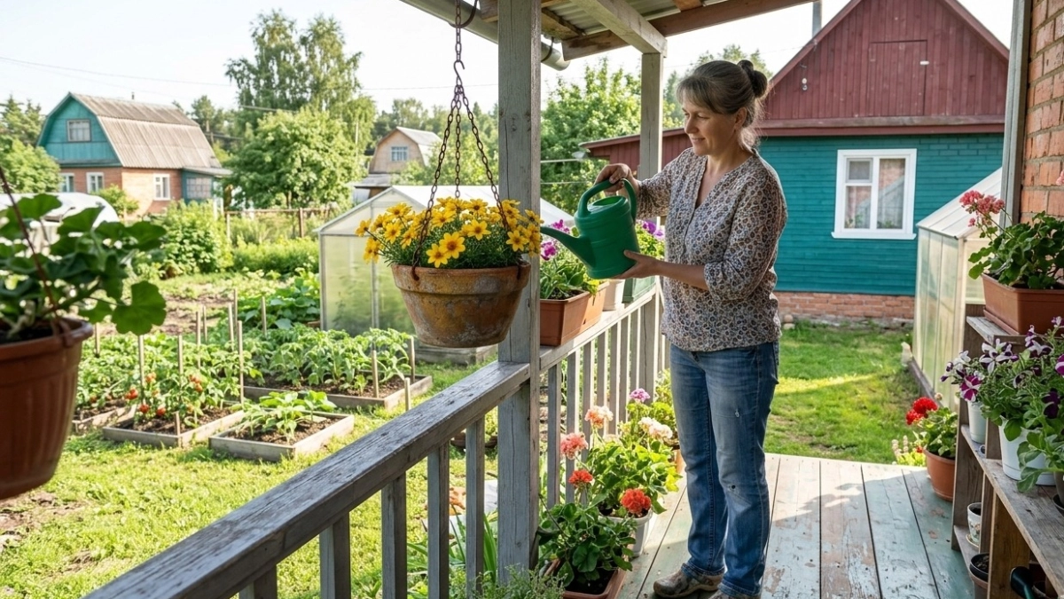 Идеально для кашпо: золотой многолетник, который сам удаляет увядшие бутоны и не сохнет в жару - солнечный акцент сада