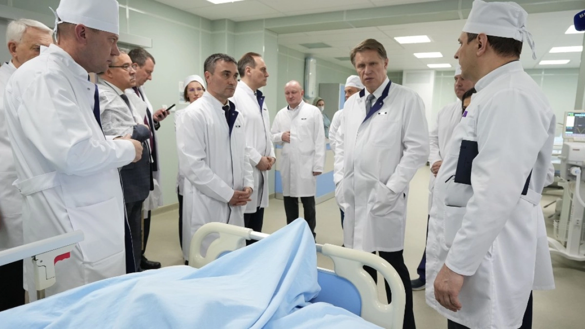 Глава Минздрава России высоко оценил развитие медицины в Мордовии