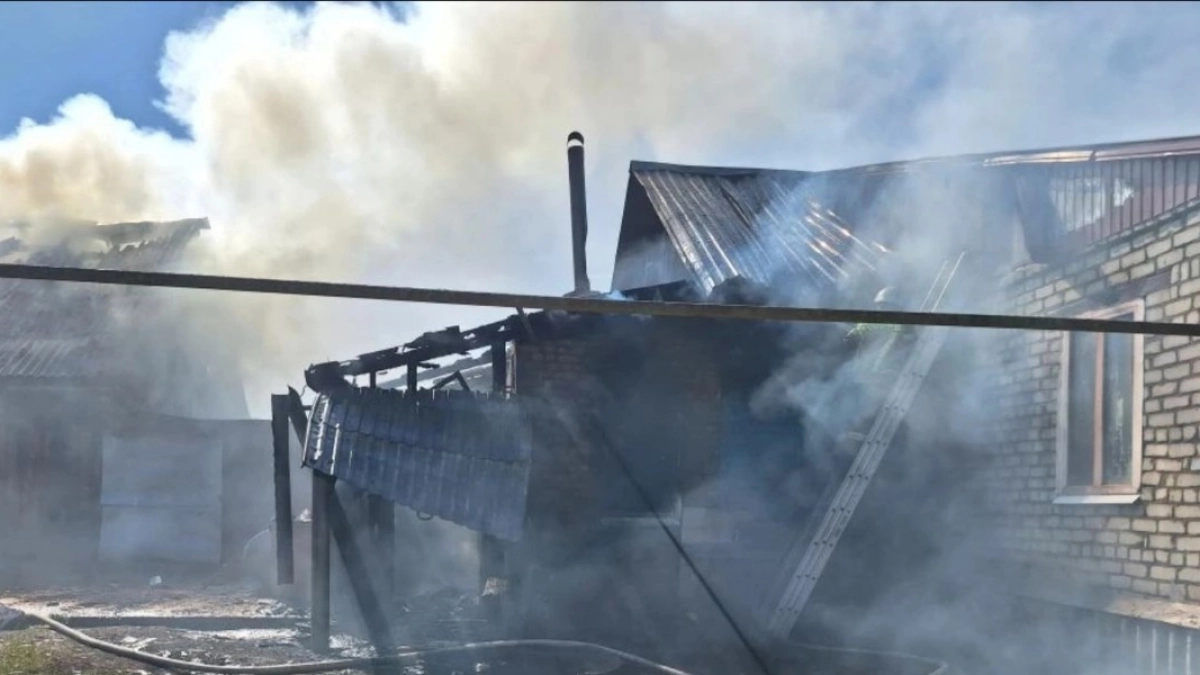 В Ардатовском районе из-за пожара пострадали жилой дом и сарай