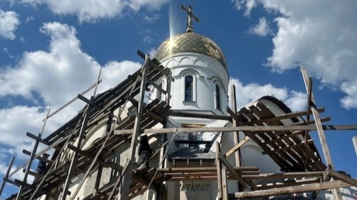 В Саранске стартовал новый этап строительства Спасского храма-часовни