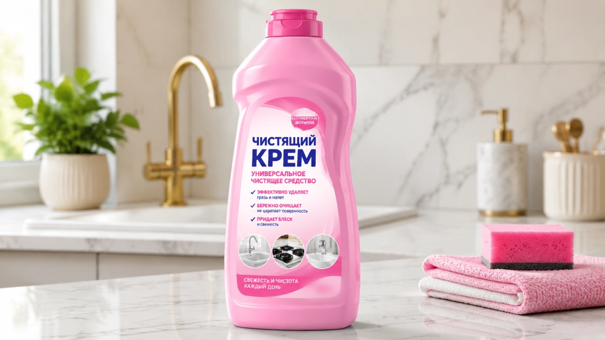 Никаких разводов и едкого запаха: в Fix Price нашли розовое средство за 99 рублей - раковина и плита сияют