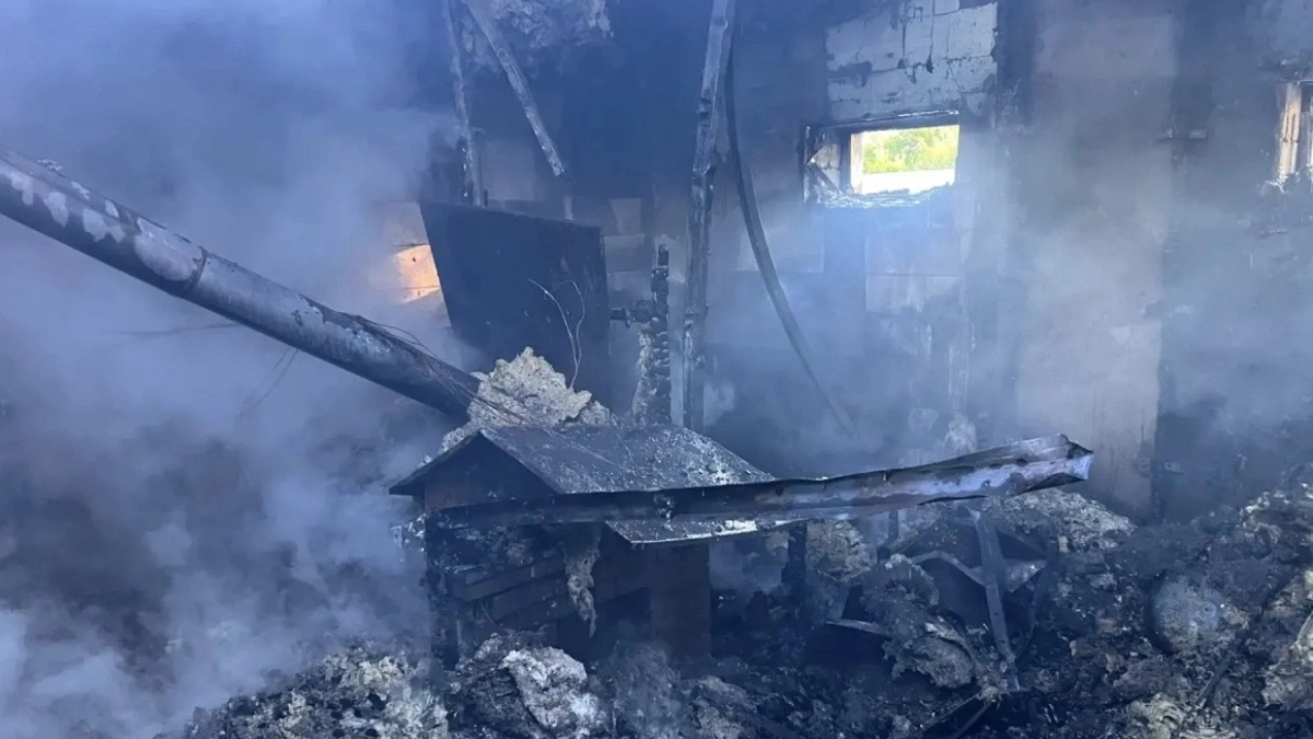 Пожарные Мордовии ликвидировали за сутки два пожара