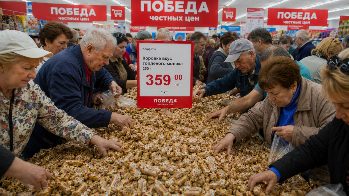 Настоящую Коровку из детства нашли в Победе: натуральные сливочные батончики без Е-шек - тают во рту и не выбивают пломбы