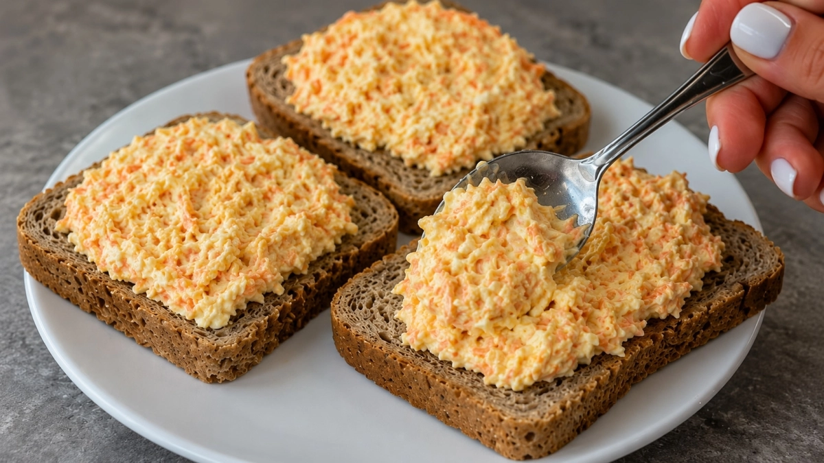 Три простых продукта на тёрку – и идеальная намазка на хлеб готова: вкуснее любых каш и омлета на завтрак