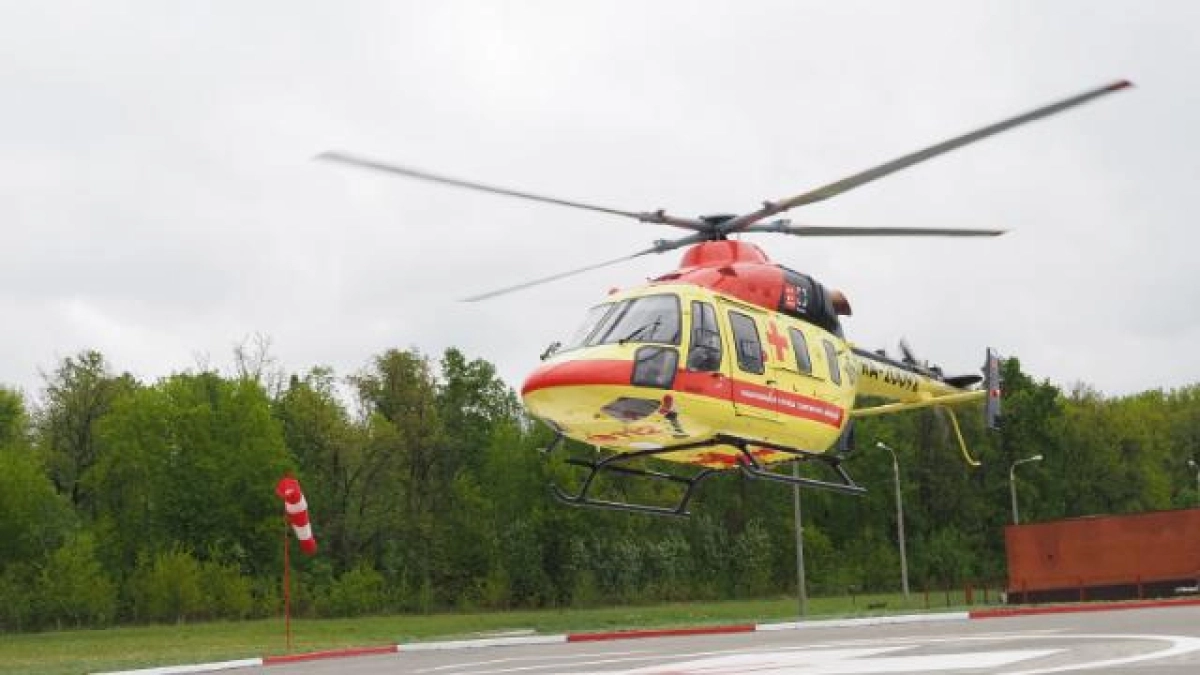 30 спасённых жизней за месяц: в Мордовии отчитались о первых результатах работы санитарной авиации