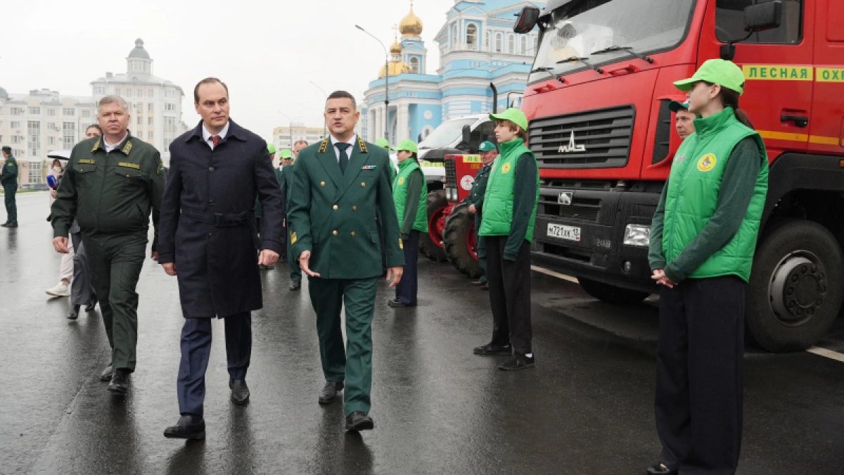 Мордовия получила дополнительную лесопожарную технику