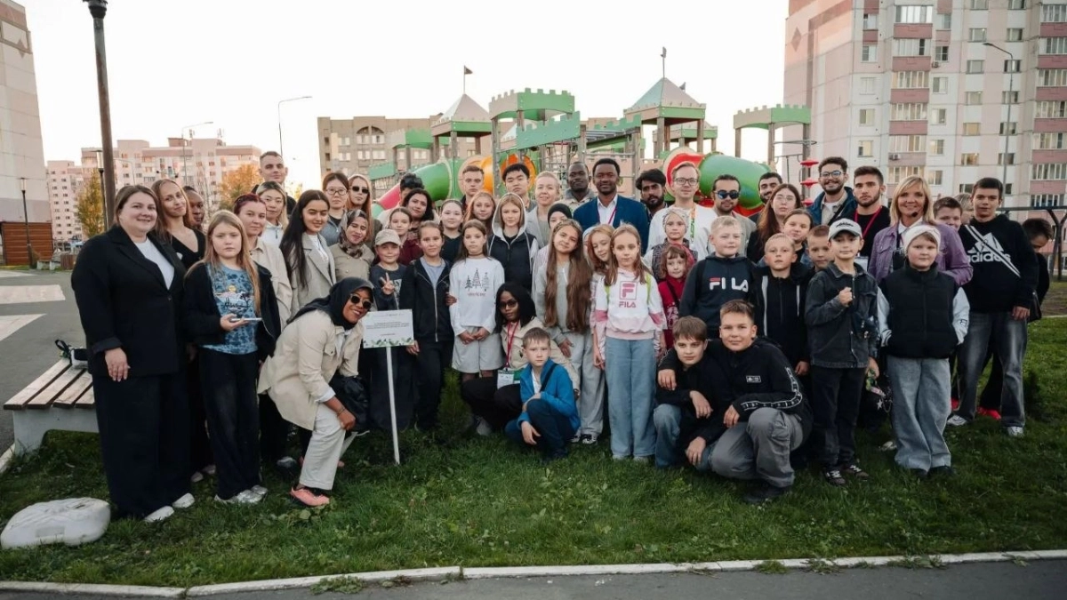В Саранске заложили Аллею Дружбы