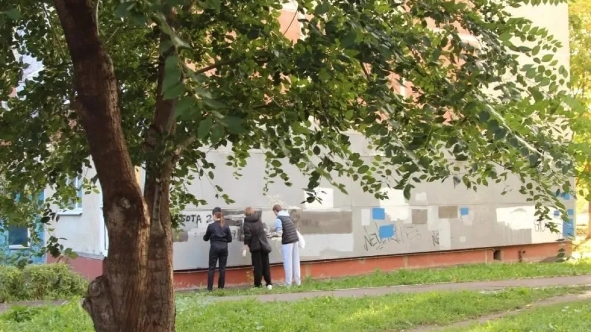 В столице Мордовии закрасили больше 30 рекламных надписей наркодилеров