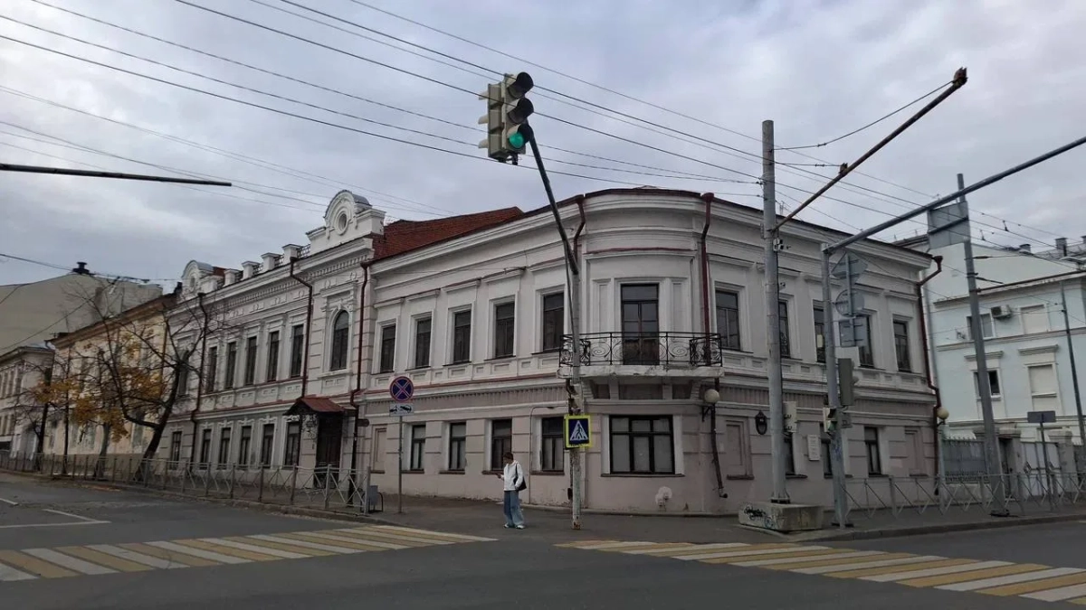 В центре Казани отреставрируют Дом Панфилова 19 века