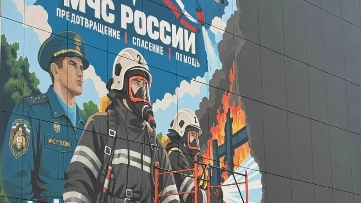 Саранск украсили два новых мурала, посвященных защитникам Отечества