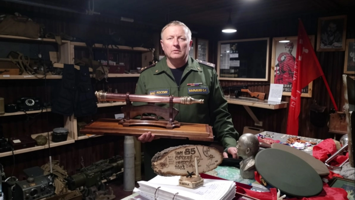 Исторический пожарный ствол в Мордовии связал поколения огнеборцев