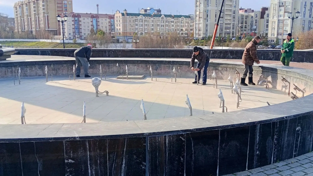 Сезон закрыт: Саранск прощается с фонтанами до весны