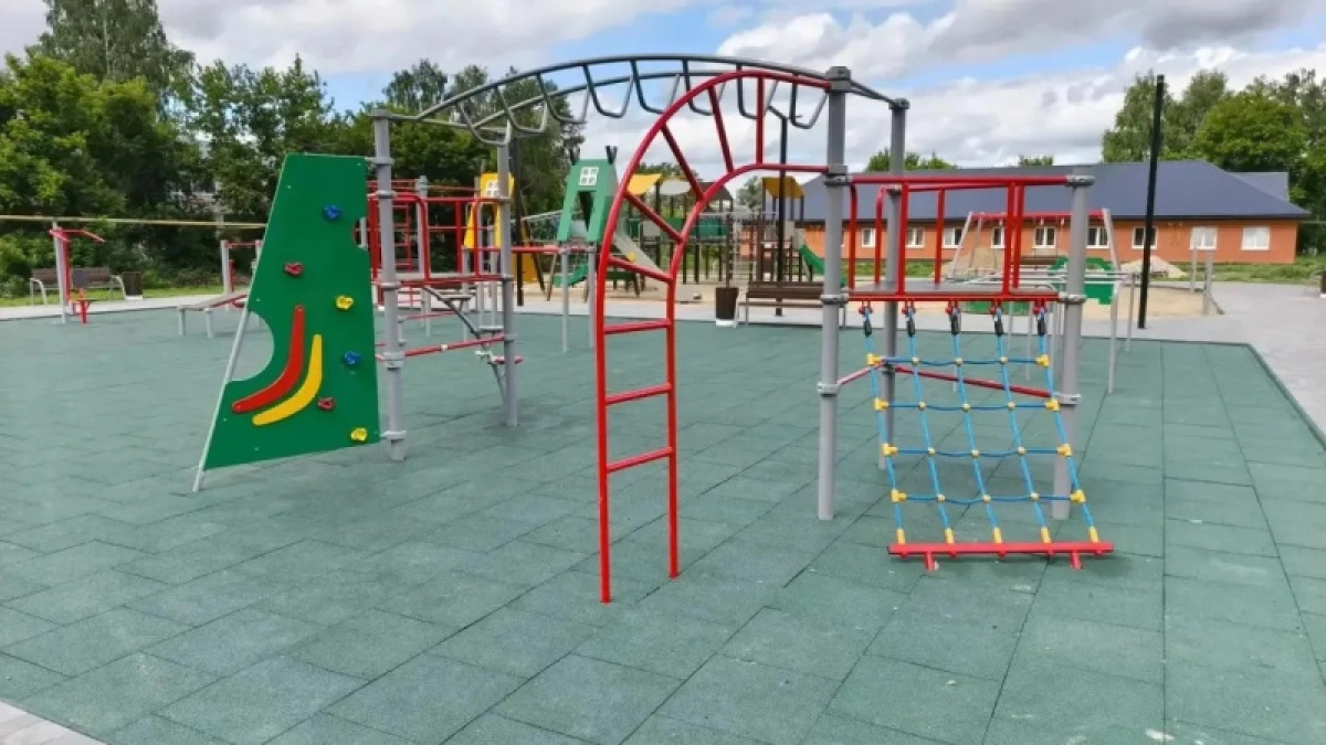 В Ковылкине открыли многофункциональную спортплощадку